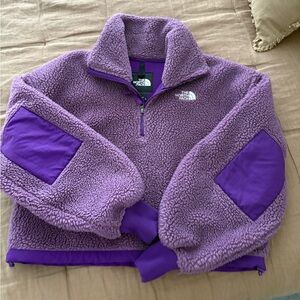 The North Face Women's Purple Fleece Top